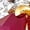 Ruby, variant on Emerald Cut Gemstone & 0.50 CT.T.W. Diamond Accent Band in 14K Gold