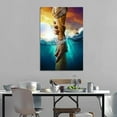thumbnail image 3 of A Hand of Hope in The Darkness Jesus Christ Picture Print Wall Art Poster Painting Canvas Posters Artworks Gift Room Aesthetic 12x18inch(30x45cm), 3 of 6