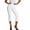 White, variant on Women Capri Jeans Jeggings Stretchy Casual High Waisted Cropped Denim Legging Pants with Pocket S-3XL