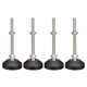 thumbnail image 1 of Niveladores de muebles, paquete de 4 patas niveladoras universales de nylon M8x100x50 mm, patas ajustables giratorias para muebles, 1 of 5