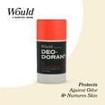 thumbnail image 3 of Would by Barstool Sports, Aluminum Free Deodorant Stick for Men, Golden Hour, 2.75 oz., 3 of 7
