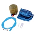 thumbnail image 1 of Juego de gimnasio en casa con pelota de ejercicio: 1 pelota de yoga (45/85 cm) + bomba de pelota + de repuesto y 85cm azul Sharpla Pelota de ejercicio de yoga de PVC, 1 of 8