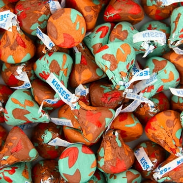 185 Pcs Fall Candy Milk Chocolate Kisses Autumn Mix (30 oz)