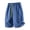 Blue, variant on Besolor Workout Shorts for Men Wide Leg Drawstring Elastic Waist Quick Dry Breathable Athletic Hiking Shorts with Pockets(X-Large,Yellow)