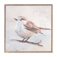 thumbnail image 5 of Melrose International LLC Bird Block (Set of 2) 10"SQ Wood/Canvas, 5 of 5