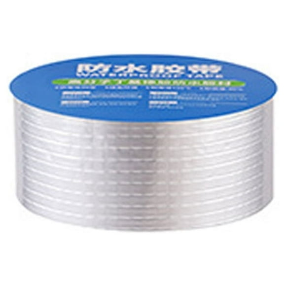 50mm * 10M Waterproof Tapes Self-adhesive High Polymer Aluminum Foil Butyl Rubber Tapes Window Car