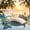White, variant on YIKEMA HDPE Outdoor Pool Chaise Lounge with Armrests - Set of 2, White
