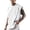 White, variant on uvwlwu Men's Sleeveless Hooded Tank Top Solid Casual Sports & Fitness Training Vest,L