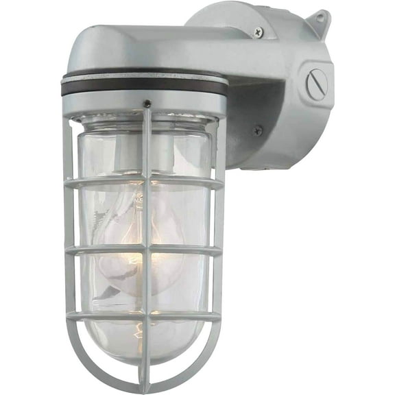 Volume Lighting 9851 1 Light 10" Tall Outdoor Wall Sconce - Grey
