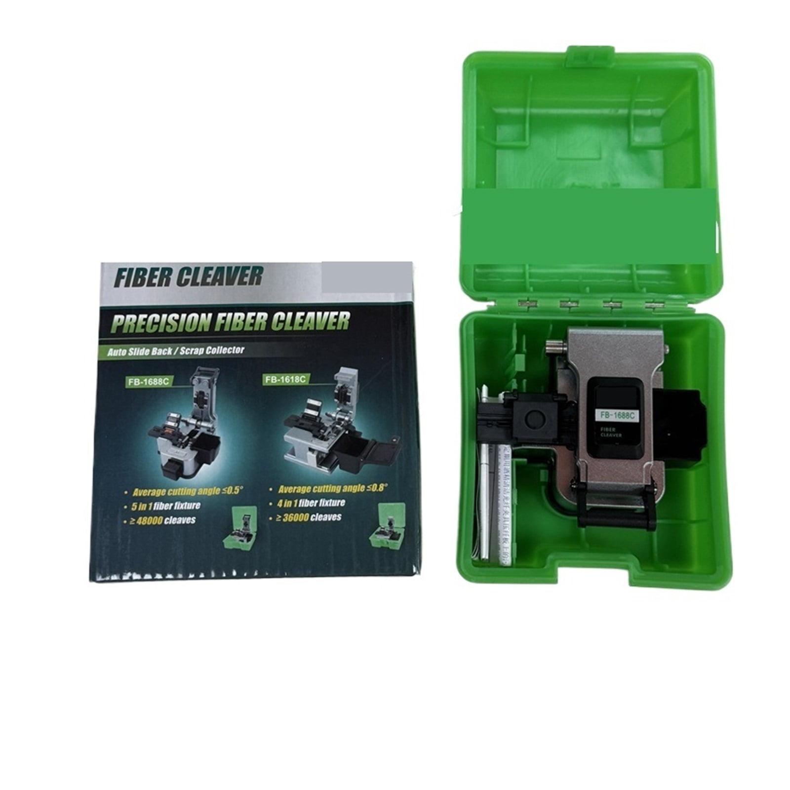 FB-1688 Fiber Optic Cleaver 48000 Times FB1688 Cutting Knife FTTH Fiber Cold Crimping Tool
--------
,High Precision Cleaves