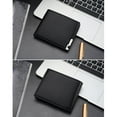 thumbnail image 6 of Masteelf Men's Wallet PU Leather Billfold Fashionable Iron Holder Purse Short Wallet (Black), 6 of 8