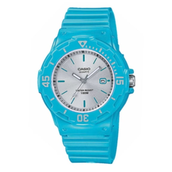 Casio Women's Analog Quartz 100m Blue Resin Watch LRW200H-2E3