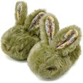 thumbnail image 2 of Térmicas para El Pantuflas Conejo Felpa Lindas Cómodas Antideslizantes Mujer, 2 of 9