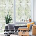 thumbnail image 4 of Window Film 35.4 x 157.5inch, Privacy Frost Window Sticker Removable Decorative lass Film Window Tint No lue Reusable Static Cling Window Decal, Cross Pattern for Home Office, 4 of 8