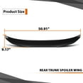 thumbnail image 4 of PSM Style Rear Trunk Spoiler Wing Fit For 2017-2023 BMW G30 5-Series F90 M5, 4 of 11