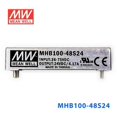 thumbnail image 3 of Mean Well MHB100-48S24 DC-DC Converter - 100W - 36~75V in 24V out, 3 of 5
