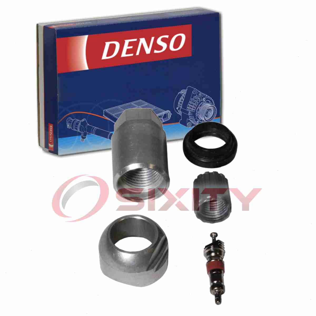 Denso 999-0615 Tire Pressure Sensor Service Kit for Chrysler 300 Fits select: 2009-2010 DODGE CHARGER, 2010-2013 MERCEDES-BENZ E