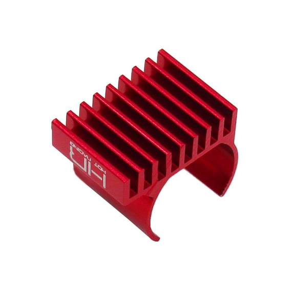Hot Racing HRASXTF030H02 Hot Racing Axial SCX24 030 Motor Heat Sink (Red)