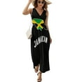 thumbnail image 2 of Map Jamaica Country Colors Jamaica Sleeveless Dress Summer Women Clothes Dress for Pregnant Women Dresses, 2 of 9