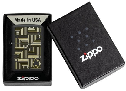 Zippo Lighter - Customized Engraved Message Windproof Fancy Zippo Design 46478