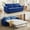 Blue, variant on Mjkone Queen Size Convertible Pull Out Sleeper Sofa Bed with Mattress for Living Room, Apartment or Office,Beige