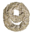 thumbnail image 1 of Peach Couture Solid Color Faux fur Plush Cowl Collar Infinity Loop Scarf, 1 of 1