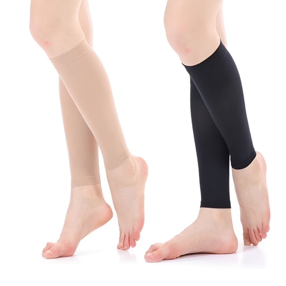 TELOLY Compression Socks Sport Athletic Sports Medical Footless Calf Sleeves for Men and Women
