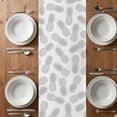 thumbnail image 6 of Pineapple Table Runner - 90 Inch Long, Kitchen Dining Table Runner Dresser Scarves, Grey Summer Tropical Fruit Minimalist Texture Farmhouse Decor for Coffee Tables Wedding Party Banquet, 6 of 7
