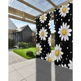 thumbnail image 3 of nqOlkjepod Outdoor Curtains for Patio Waterproof, Botanical Daisy Outdoor Privacy Panels Grommet, Spring Flowers Branch Stems Blackout Outside Curtains for Porch/Cabana/Pergola 54"x95", 1 Panel, 3 of 8