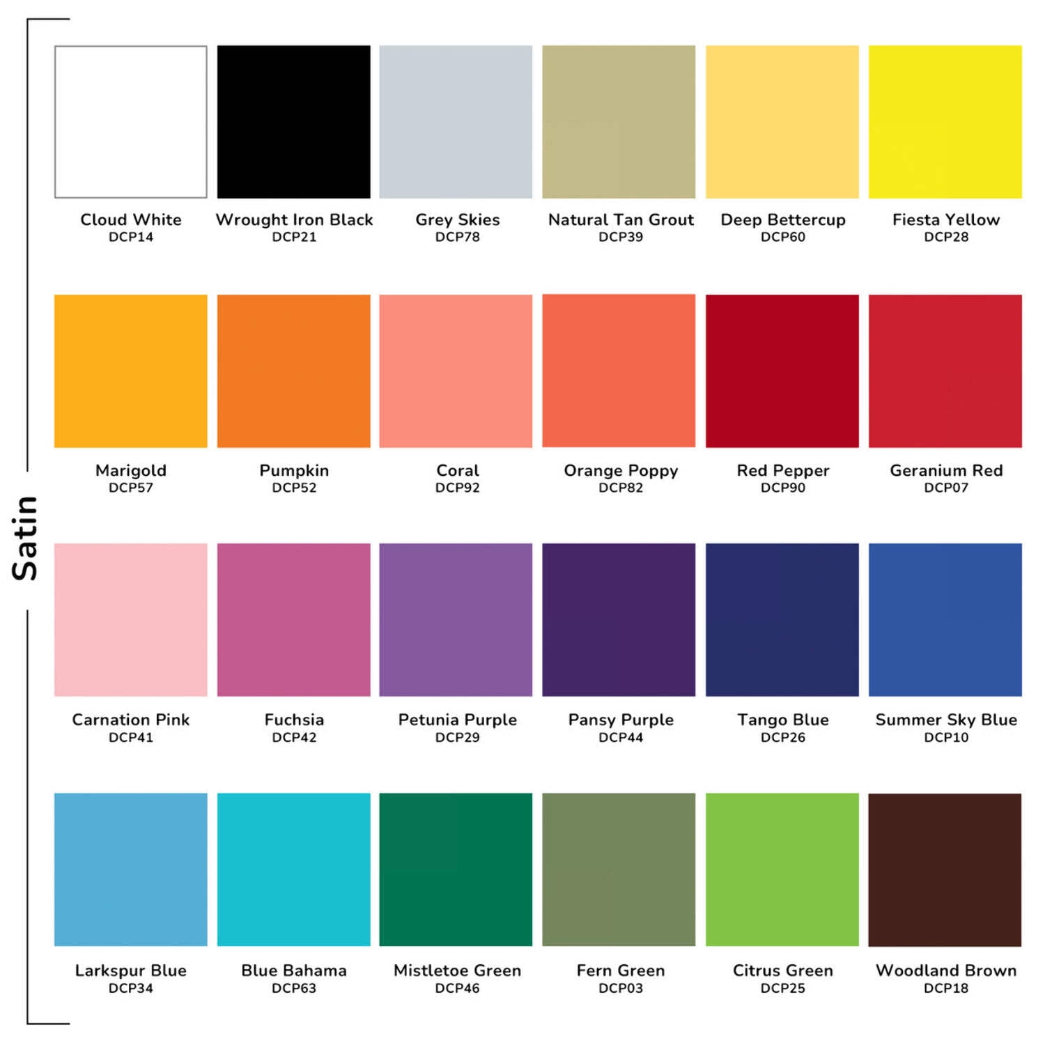 DecoArt Patio Paint Outdoor Acrylic Paint Starter Set, 24 Colors, 2 oz Bottles, Satin Finish