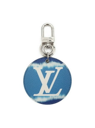 LOUIS VUITTON Louis Vuitton Monogram Eclipse Portocre Tab ID Keychain  Keyring Bag Charm M63618