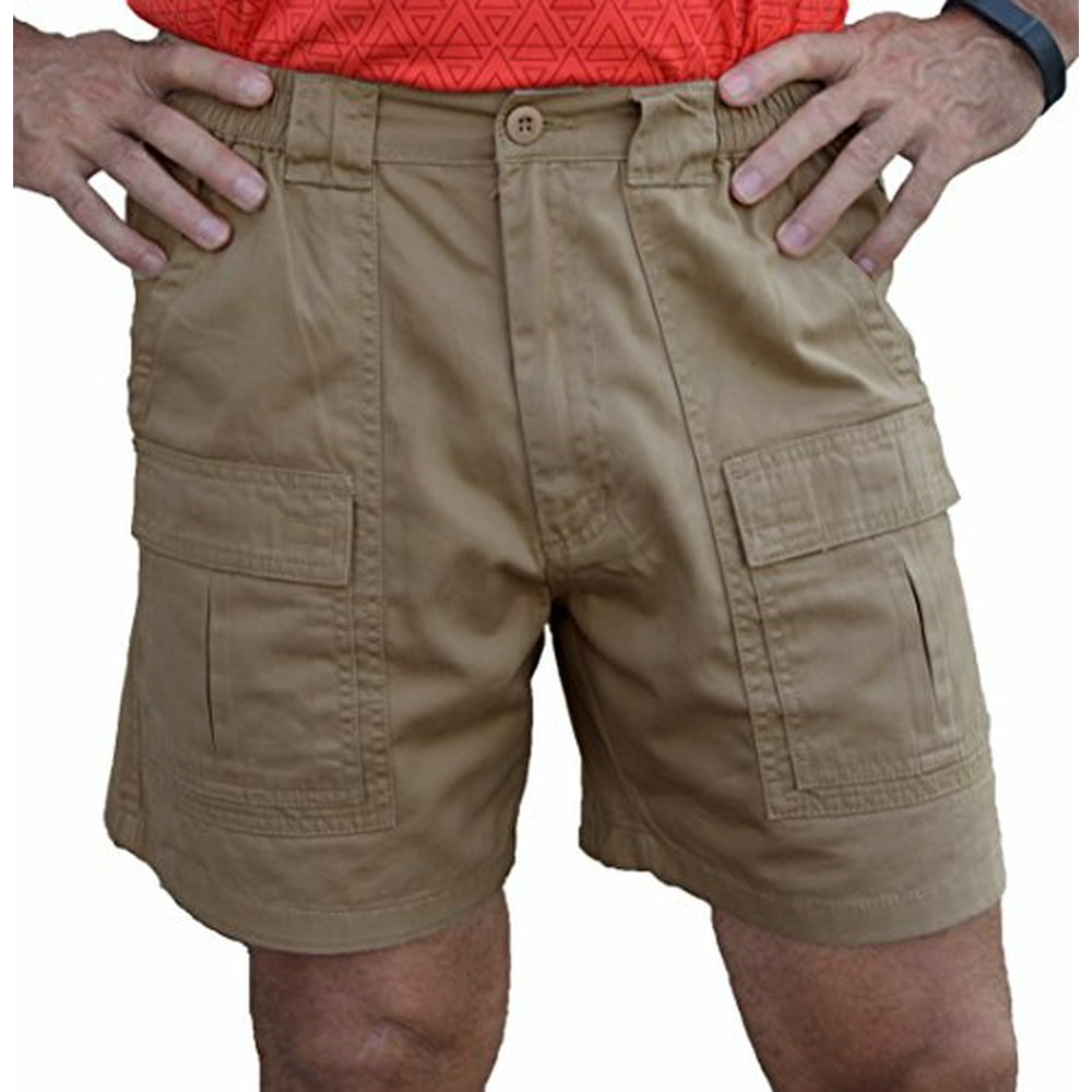 TROD Apparel TROD Cargo Short with 6 inch inseam, Khaki 42 Walmart