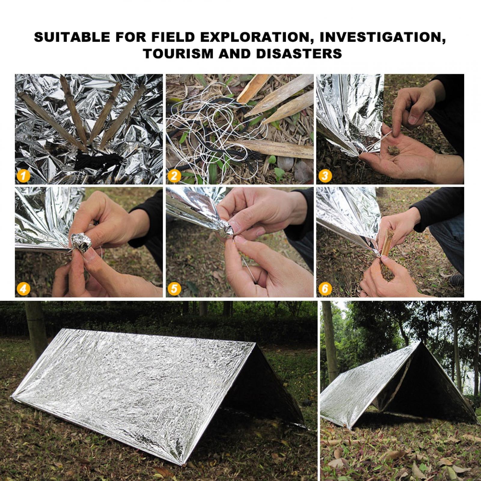waterproof survival tent