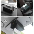 thumbnail image 2 of Soporte Para Pañuelos De Coche, Soporte Para Cubierta Facial Para Coche, Dispensador De Caja De Pañuelos De Cuero Pu Para Coche, Accesorios Para Interior De Coche Sweethay VI012092-03, 2 of 6
