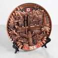 thumbnail image 1 of 01-0121 - CANADA SOUVENIR LANDMARK PLATE COPPER 8 INCHES, 1 of 1