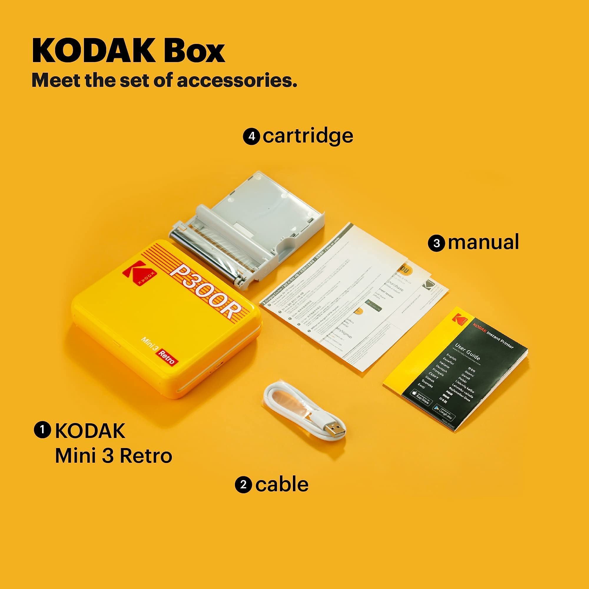 Kodak Mini 3 Retro Portable Instant 