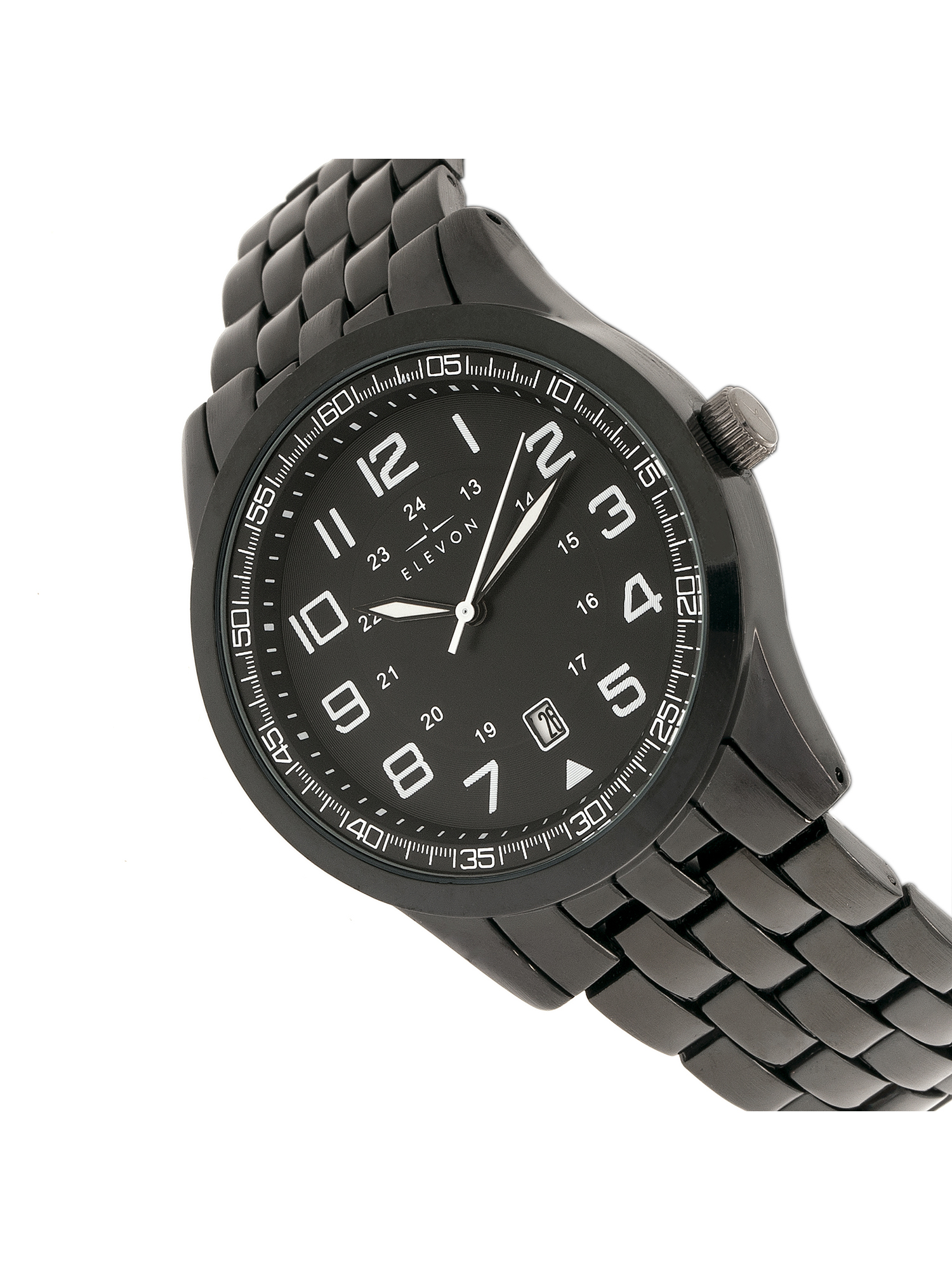 Elevon ELE105-2 42 mm Garrison Bracelet Watch with Date  display picture 1