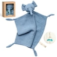 thumbnail image 1 of Momcozy Cobija de Seguridad de Seguridad Suave de Algodón para Bebé Autocalmante, Elefante Azul, 1 of 10