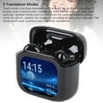 thumbnail image 3 of Language Language Translator Earbuds with Color Touchscreen Charging Case  5.4 ANC Noise Cancelling 140 Languages Translation IPX5 for Music Call, 3 of 7