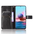 thumbnail image 5 of Étui à Rabat pour Xiaomi Redmi Note 10 4G Portefeuille Tout-en-un Étui Folio Multifonction à Rabat avec Porte-Cartes et Dragonne Détachable, 5 of 5