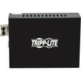 thumbnail image 3 of Tripp Lite by Eaton Gigabit Multimode Fiber to Ethernet Media Converter, 10/100/1000 LC, International Power Supply, 850 nm, 550M (1804.46 ft.) - 1 x Network (RJ-45) - 1 x LC Ports - DuplexLC Port ..., 3 of 8