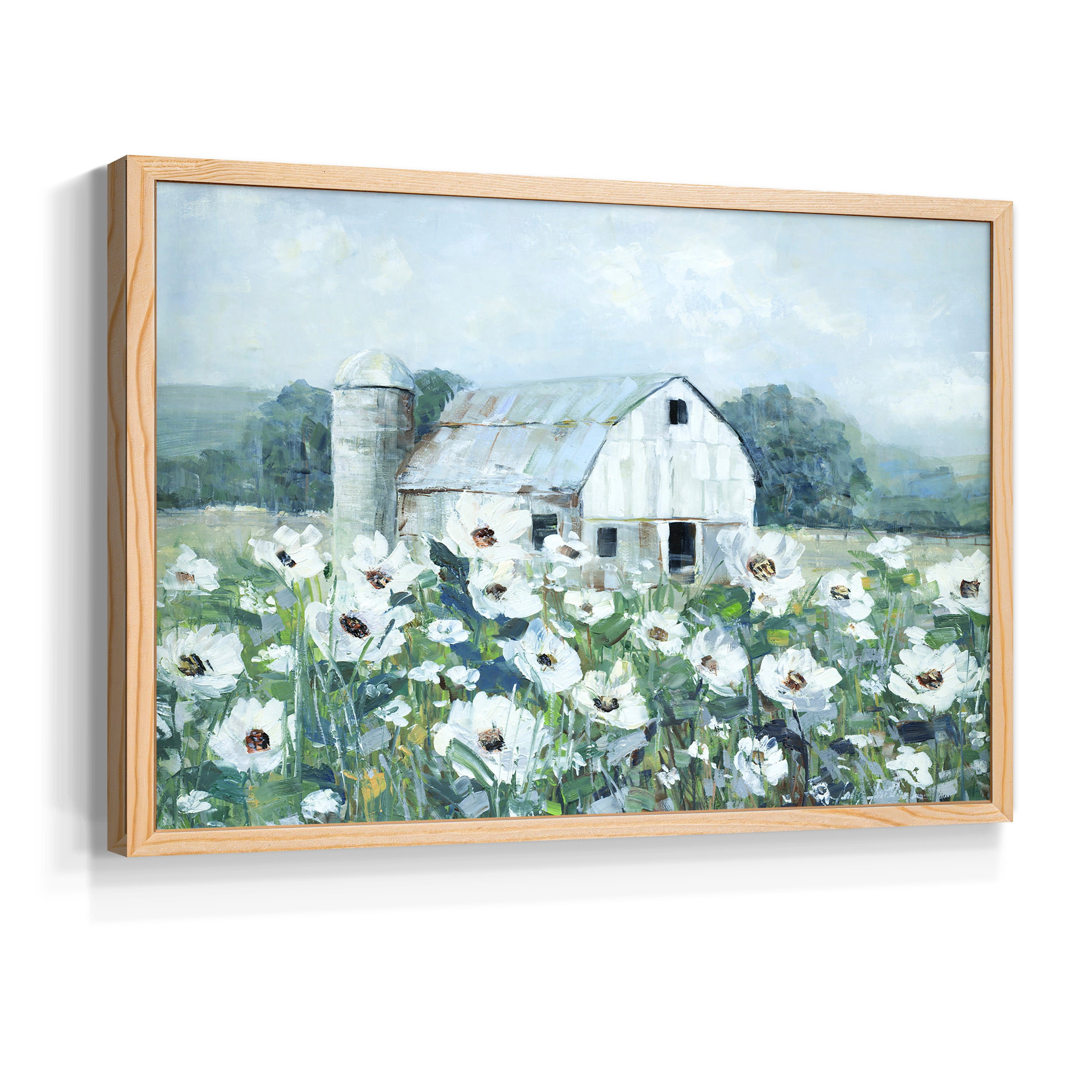 Dream Fields by Sally Swatland - Restickable Framed Giclée Print
