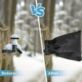 thumbnail image 7 of Outdoor Faucet Cover Protector, 2 Packs Faucet Socks Cold Weather Freeze Protection, Reusable Faucet Protector Insulation(8″H x5.9″W, Black), 7 of 7