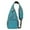 Green RLMEKO15, variant on Shoulder Bag Outdoor Unisex Chest Sling Bag Leaf Print Lightweight Crossbody Backpack for Daily(Dark Gray)