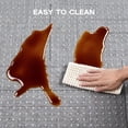 thumbnail image 5 of Harigal Office Chair Mat for Carpet Floors, 36x48 Heavy Duty Computer Chair Mat for Rolling Work, Clear, 5 of 11