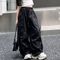 thumbnail image 2 of StSilkitty Baggy Cargo Pants for Boys Girls Elastic Waist Drawstring Wide Leg Sweatpants Athletic Running Sweat Pants with Pockets, 2 of 6