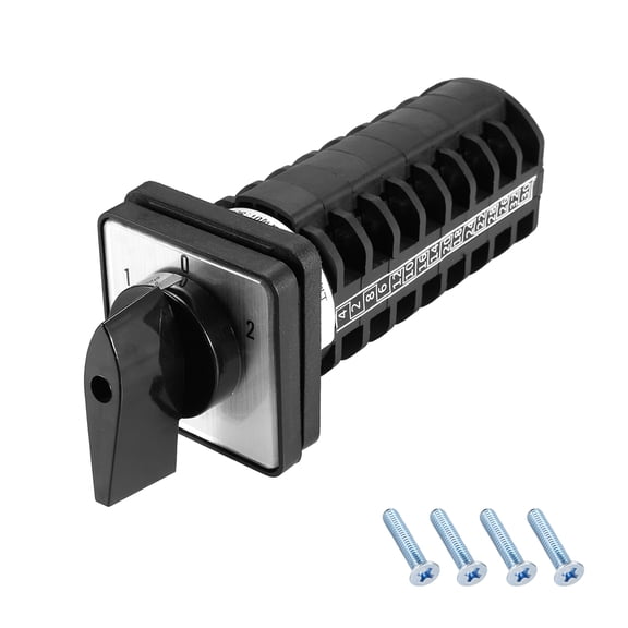 Changeover Switch 3 Position Rotary Selector Cam Switch 32 Terminals Latching