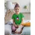 thumbnail image 2 of Cute Witch Girl Pumpkin Costume T-Shirt Toddler -Image by Shutterstock,  5 Toddler, 2 of 4