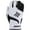 WHITE | BLACK, variant on Marucci Adult Code Baseball Batting Gloves White/Navy Xx-Large