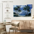 thumbnail image 4 of Elephant Stock Impressions Of Palms Ii Wall Art - Horizontal Canvas Wall Art - Living Room Wall Decor - Beach Canvas - Blue And Green Decor By Paul Brent - 24" x 16", 4 of 4